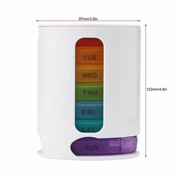 7 day Slide Out Weekly Pill Tray
