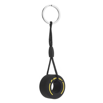 PVC Tire Shape Key Chain