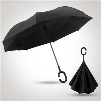 Inverted Umbrella With C Shaped Holder