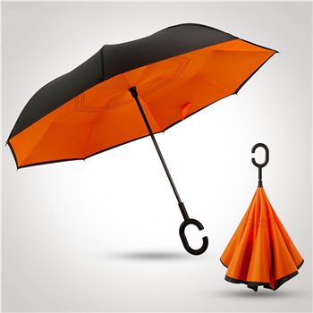 Inverted Umbrella With C Shaped Holder