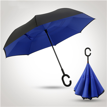Inverted Umbrella With C Shaped Holder