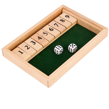 9 Numbers Shut the Box Games