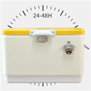 Retro Metal Cooler Box