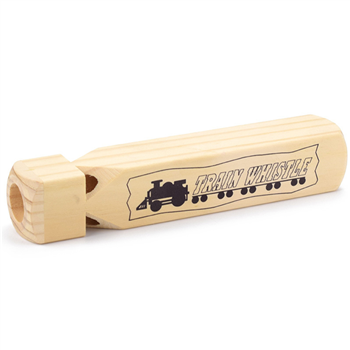 Wooden Train Whistle