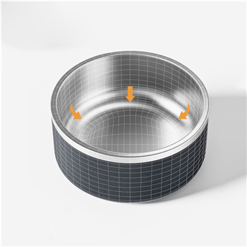 42oz. Stainless Steel Pet Bowl
