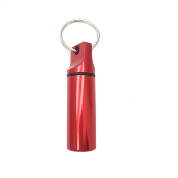 Portable Mini Travel Pill Container with Keyring