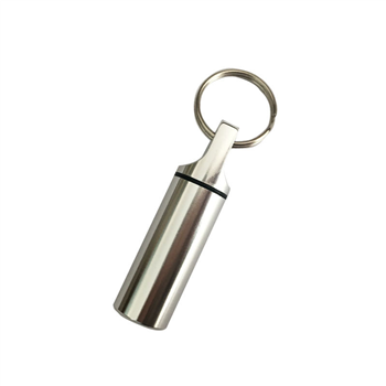 Portable Mini Travel Pill Container with Keyring
