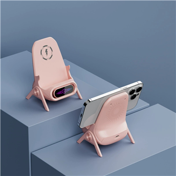 Phone Holder With Wireless Charging