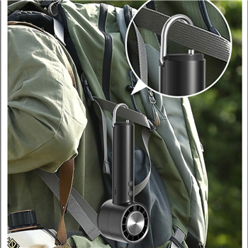 Mini Fan With Carabiner