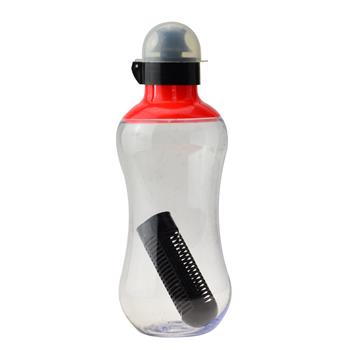 Activated carbon filter bottle