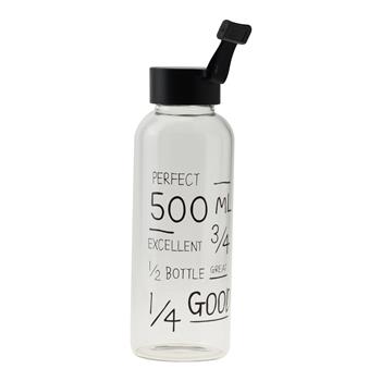 Glass Water Bottle