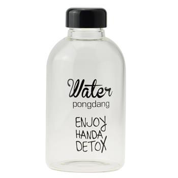 Glass Water Bottle