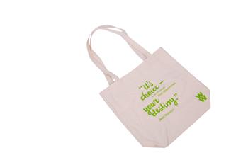 Canvas tote bag, shopping bag